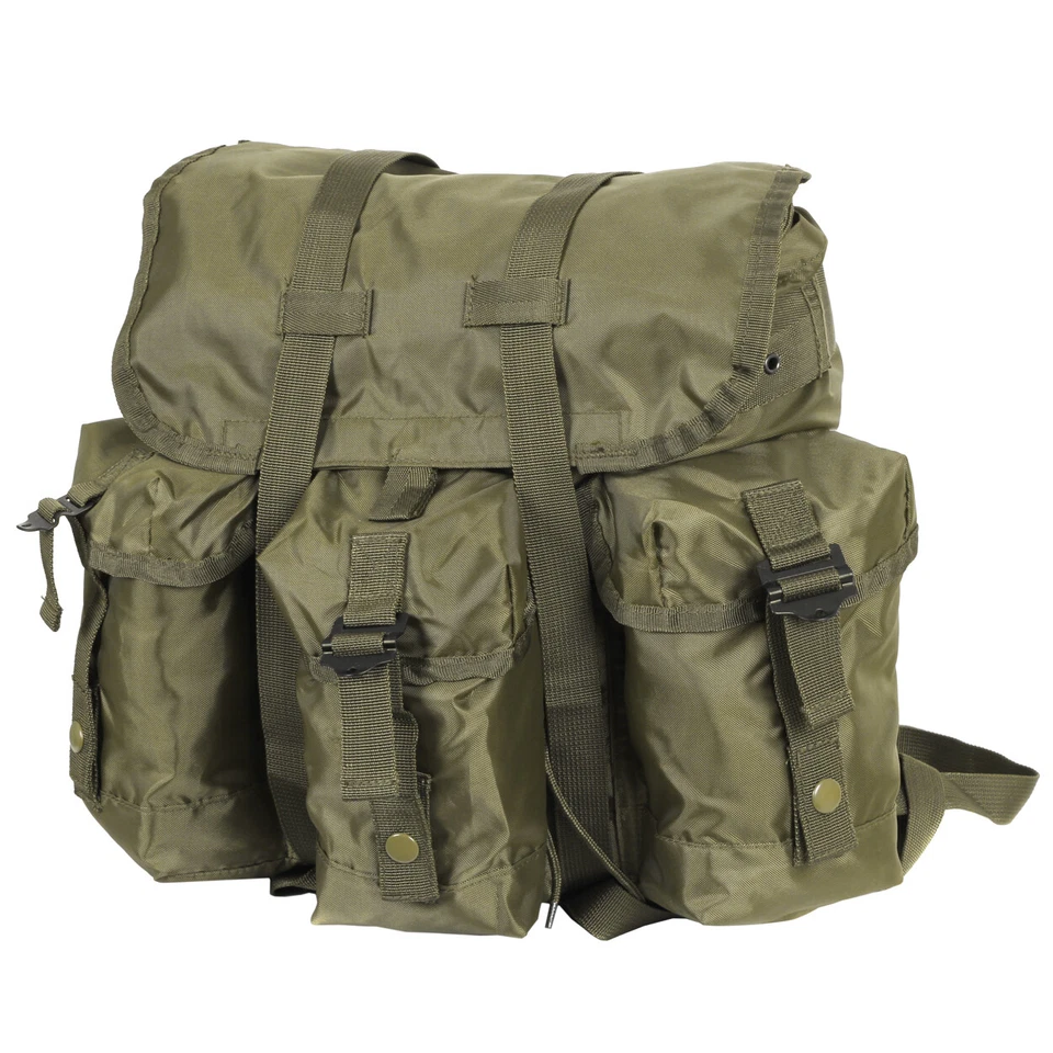 ROTHCO Olive Drab G.I. Style Mini Alice Pack 20L 600D Polyester Military Tactical Bag