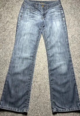 Ann Taylor Modern Women's Size 2 Flare Denim Blue Jeans - Image 1 of 4