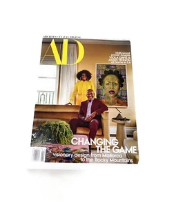 ARCHITECTURAL DIGEST MAGAZINE Changing The Game - Viola Davis - Home  FEB 2023 - Picture 1 of 4