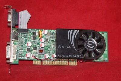 EVGA Nvidia GeForce 9400 GT, 1GB DDR2, PCI Graphics Card (01G-P1-N948-LR) - Image 1 of 4