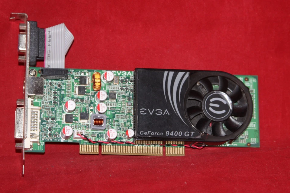 EVGA Nvidia GeForce 9400 GT, 1GB DDR2, PCI Graphics Card (01G-P1-N948-LR) - Image 1 of 4
