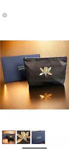New Chanel Beauty Embroidered Silk And Linen Pouch - Picture 1 of 3