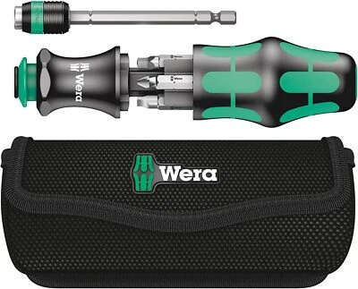 WERA 7piece Driver Bit Set K Compact 26 in Pouch 051025 New - Image 1 of 4