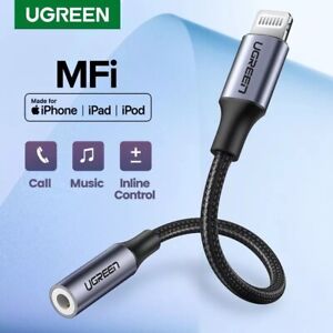Ugreen MFi DAC Audio 3.5mm Headphone Adapter For iPhone 12 11 Pro Max XR