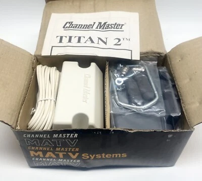 Channel Master CM-7775 Titan 2 UHF Antenna Preamplifier Amplifier NOS / UNUSED - Image 1 of 2