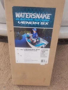 Watersnake Electric Trolling Boat Motor Venom SXW34 lb Thrust -Fresh &Saltwater - Picture 1 of 4