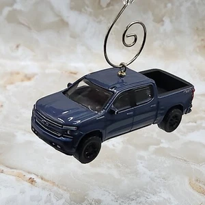 Rare 2020 Chevrolet Silverado Custom Christmas Ornament 1/64 Scale  - Picture 1 of 15