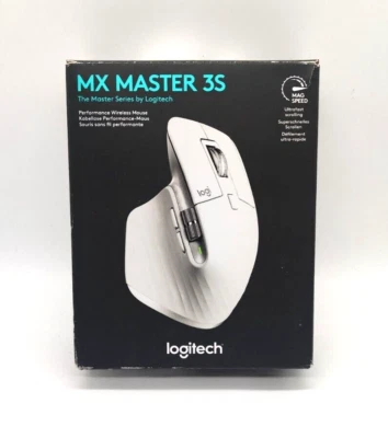 Logitech MX Master 3S Ergonomische Maus Bluetooth Büro Weiß - Bild 1 von 4