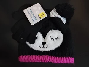 Juego de guantes y sombreros para niñas - Imagen 1 de 4