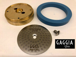 Gaggia Classic IMS GA200IM Shower, Silicone Seal, Screw., Brass Dispersion Plate
