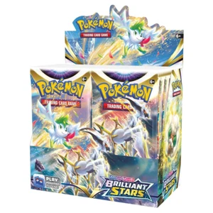 Brilliant Stars Sword and Shield POKEMON TCG Sealed Booster Box 36 Packs NEW - Picture 1 of 6