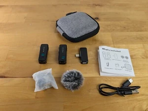 Rythflo kabelloses Lavaliermikrofon RY-LM01 - offene Verpackung - Bild 1 von 2