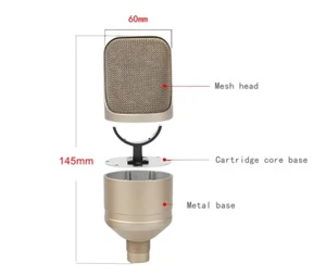 Replacement Microphone Empty Tube Shell Mic Tube Metal Container For Neum TLM107 - Picture 1 of 2