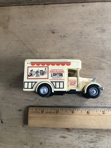 Welly Diecast Pull Back, SHOP AT HOME LIGHTON MARKET Delivery Van No 9350 - Picture 1 of 9