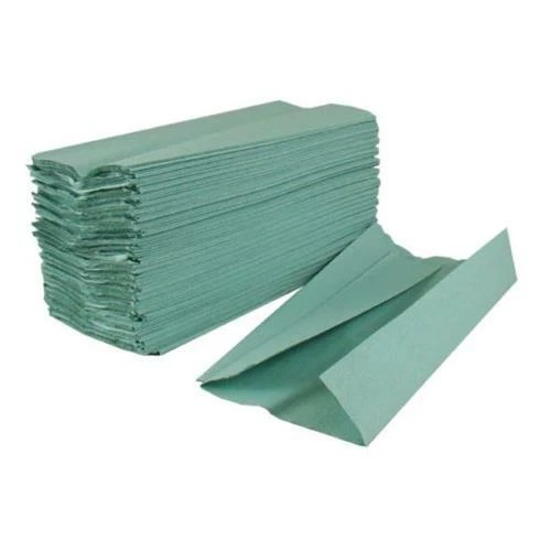 IDEAL365 2560 x Green C Fold Paper Hand Towels Toilet Bathroom Office School Hotel