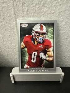 2022 SAGE Artistry Silver #54 Jalen Tolbert Cowboys Rookie - Picture 1 of 2