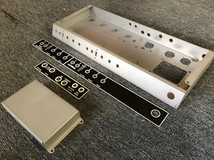 Blackface Bassman chassis . finished face plates and cap pan - Picture 1 of 6
