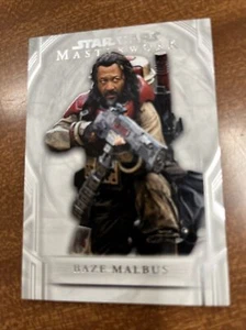 2018 Star Wars Masterwork Base Card #46 - Baze Malbus - Picture 1 of 1