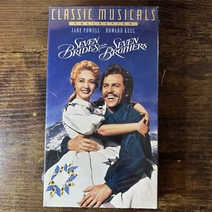 Seven Brides for Seven Brothers VHS 2000 Jane Powell Howard Keel New and Sealed - Picture 1 of 6