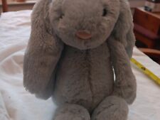 Jellycat Bashful Bunny Rabbit plush12'stuffed animal. Light Blue.
