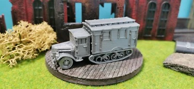 Mulo Semicingolati Kit (Prima Versione) Ambulanza Wehrmacht 1/87 1/72 - Immagine 1 di 4