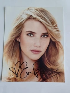 Emma Roberts signiertes 8x10 Foto - We're the Millers, American Horror Story - Bild 1 von 2