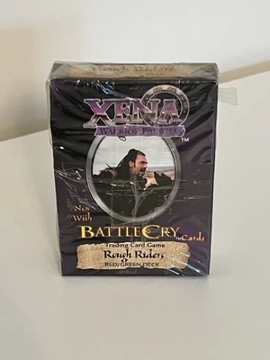 Xena: Warrior Princess Battle Cry - Rough Riders Red/Green Deck,Sealed, 40 Cards - Image 1 of 3
