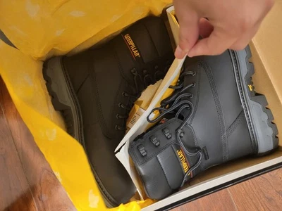 Impermeable Cat Colorado Equip 8" WP Tx ct Talla 12 Hombre Negro Foto 1 de 4