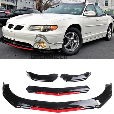 For Pontiac Grand Prix 2004-2008 Front Bumper Lip Spoiler Splitter Chin Body Kit - Image 1 of 4