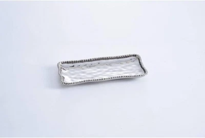 Verona Small Silver Rectangular Tray - Image 1 of 4