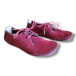 Mocasines Clarks Original Faraway Field para mujer talla 7 1/2 M gamuza roja - Imagen 1 de 14