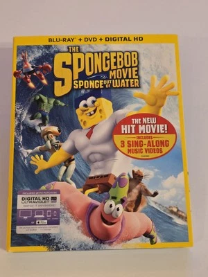 The Spongebob Movie: Sponge Out of Water (Blu-ray, 2015, 2-Disc Set) No Digital - Image 1 of 2