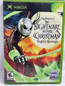Tim Burton's The Nightmare Before Christmas Oogies Revenge Xbox testé sans manuel - Photo 1/3