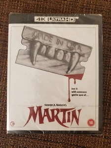 Martin 4K Ultra HD Blu-ray George Romero Standard Edition Horror Second Sight - Picture 1 of 2
