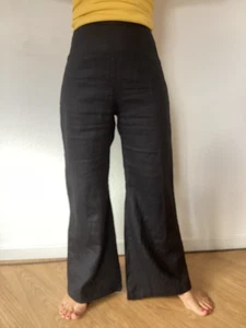 Edel: Faithfull the Brand Marlenehose, 100% Leinen, gr.M, neu mit Etikett - Bild 1 von 7