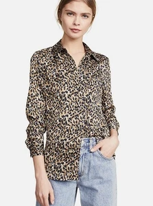 Equipment Femme Brett Blouse Womens NWT Button Up Size M - Picture 1 of 5