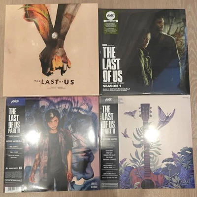 The Last of Us Vinyl 4LP + Part 2 + Covers&Rarities + Season 1- Mondo Color, NEW - Image 1 of 4