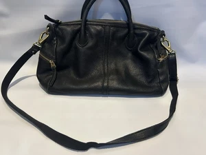 FOSSIL 1954 Original Crossbody Schultertasche oder Beuteltasche Tasche schwarz Leder top Zustand - Bild 1 von 14