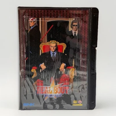 REAL BOUT FATAL FURY Neo Geo AES Garou Densetsu SNK NEOGEO [Tested!] - Image 1 of 4
