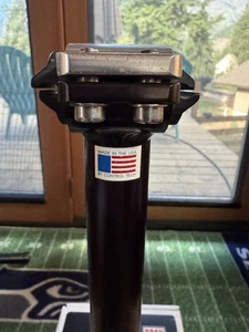 Tija de sillín de aluminio Control Tech 31.6. Hecho en WA 🇺🇸 Raro Talla Pequeña. - Imagen 1 de 2