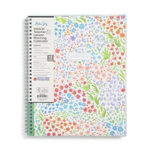 2025-2026 Weekly and Monthly Academic Year Teacher Lesson Planner Calendar, J... - Picture 1 of 8