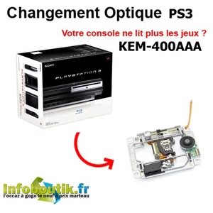 Pièce de Rechange Chariot Bloc Optique PS3 KEM-400AAA - Picture 1 of 7