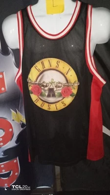 Camiseta de baloncesto Guns N Roses talla grande Foto 1 de 3