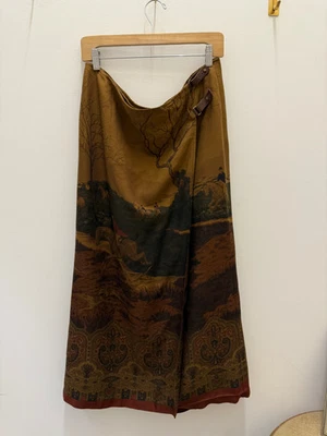 Vintage Ralph Lauren Equestrian Wrap Skirt - Image 1 of 4