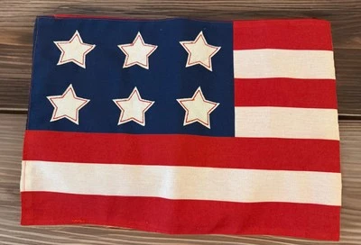 American Flag Table Runner 13x72 Inches - Image 1 of 4