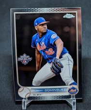 Robert Dominguez 2022 Topps Pro Debut CHROME Prospect Rookie #160 New York Mets 