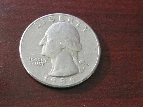 1986 D WASHINGTON QUARTER NICE COIN FREE SHIPPING! KEY DATE Cover