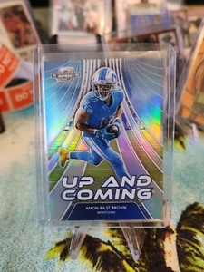 2022 Contenders Optic Up and Coming Amon-Ra St Brown #UC6