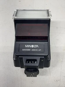 Minolta Maxxum 2800 AF Flash - -- - - - - - - - - Free Shipping USA - Picture 1 of 6