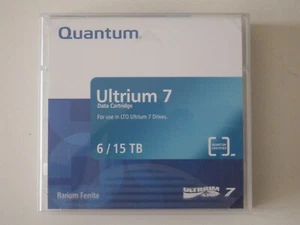 Bande de données/cartouche Quantum LTO-7/Ultrium-7 6/15 To MR-L7MQN-01 NEUF - Photo 1/3